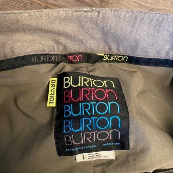 Burton Ski pants snowboarding / sledding gear women’s large dry ride - Picture 9 of 11